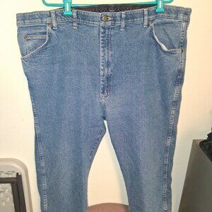 Wrangler Comfort Flex Waist Jeans Performance Series Relaxed Fit 46x29 855WAQD